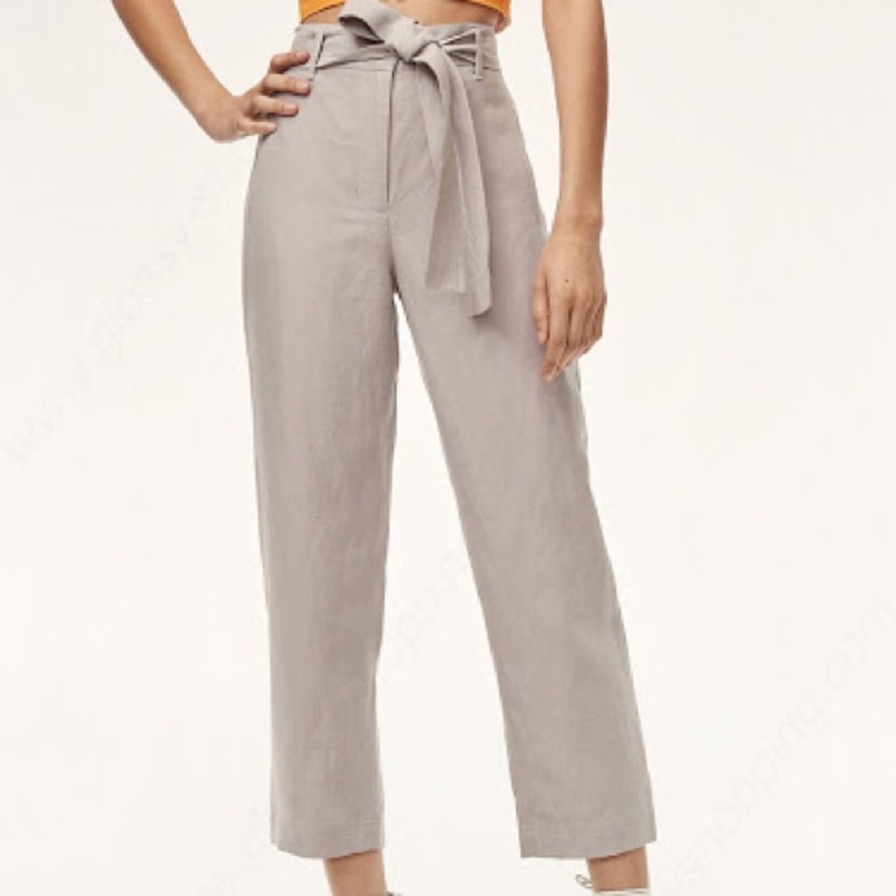 Aritzia Wilfred Jallade Linen Pants